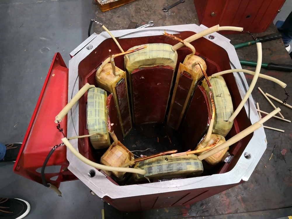 simo DC motor assembly